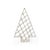 Holiday LED Open-Frame Metal Tabletop Tree Décor, 15-Inch For Sale - Image 4 of 4