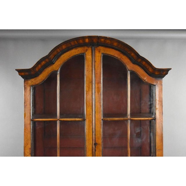 Queen Anne Style Walnut Cabinet on Stand Item Code: 1371 A fine Queen Anne style walnut cabinet on stand, circa 1900, of...