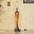 Metal Vintage Murano Amber Art Glass Table Lamp | Neoclassical Italian Style | 1960s For Sale - Image 7 of 18