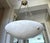 1960s Large French Directoire Style Alabaster Chandelier Pendant Light For Sale - Image 5 of 16