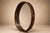 Monumental Brazilian Modern Round Mirror in Rosewood, 1960s For Sale - Image 15 of 15