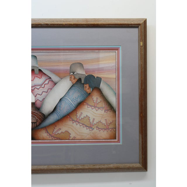 Wood Amado Maurillo Pena Jr. " 5 Wise Men " For Sale - Image 7 of 9