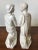 Ceramic 1950s Zaccagnini Italian Pottery Roman Greek Figural Candle Holders - a Pair For Sale - Image 7 of 11