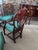 Green 1990s Baker Inlaid Mahogany Norfolk Hepplewhite Dining Room Chairs For Sale - Image 8 of 17
