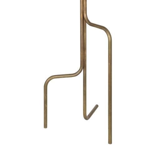 Brass and Glass Strapatz Floor Lamp by Sabina Grubbeson for Konsthantverk For Sale - Image 3 of 8