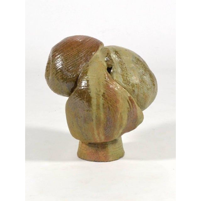 Abstract Stoneware Sculpture For Sale - Image 4 of 8