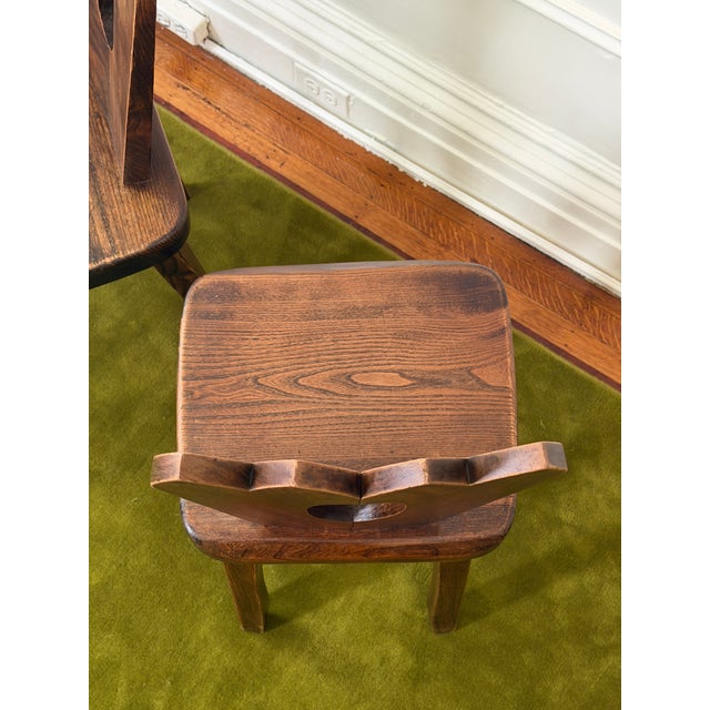 Single Mid 20th Century Olavi Hanninen Attributed Crown Side Chairs- 1 Available For Sale - Image 10 of 11