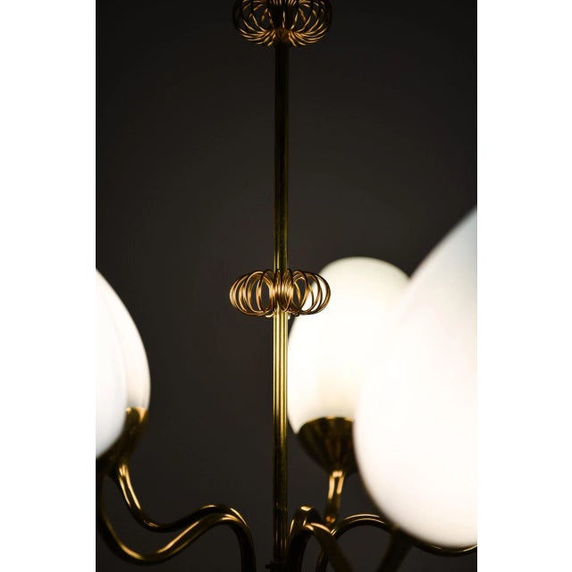 Model 9029 Ceiling Lamp by Paavo Tynell for Taito Oy, Finland For Sale - Image 10 of 13