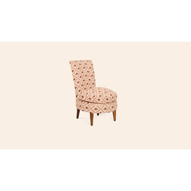 Dusky Pink Giulia Chair by Ceraudo For Sale - Image 4 of 7