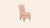 Dusky Pink Giulia Chair by Ceraudo For Sale - Image 4 of 7