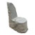 Sculptural Solid Stone Chair From Java, Indonesia For Sale