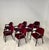 Rare set of eight armchairs produced by Cassina, design Ico and Luisa Parisi, model 814, 1961. Structure in black...