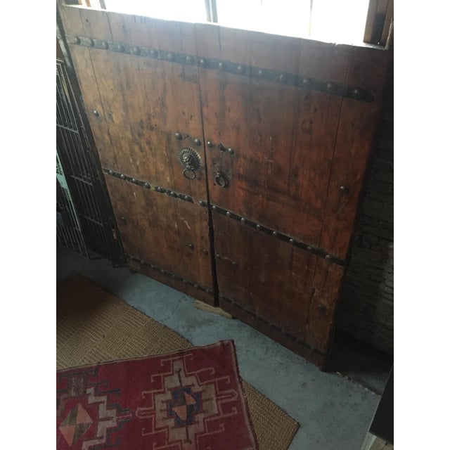 Antique Chinese Doors- a Pair For Sale - Image 6 of 12