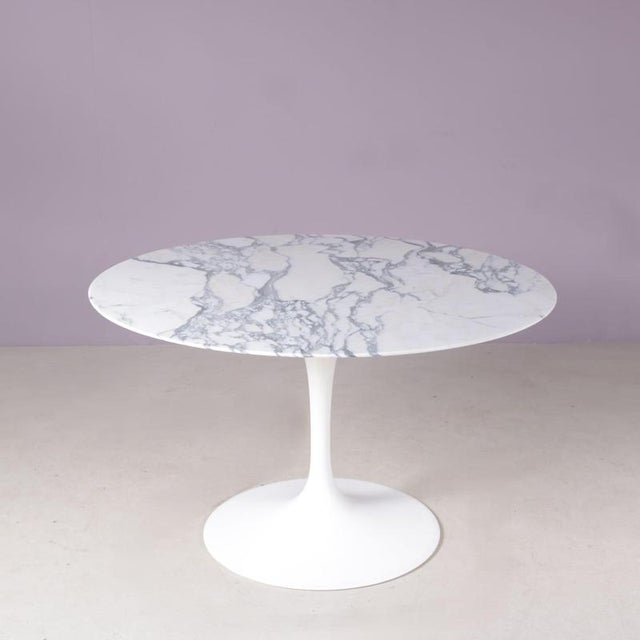 Marble Dining Table by Eero Saarinen for Knoll Int, USA, 1970s For Sale - Image 9 of 9