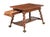 Victorian C. 1893 Mecklen Bros of Nyc Oak Library Table With Barley Twist Legs For Sale - Image 3 of 10