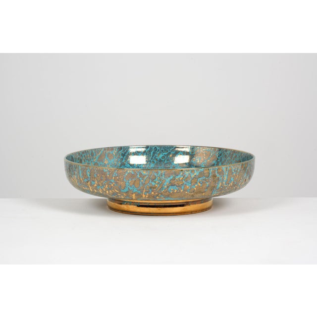 Ceramic Art Deco Fruit Bowl by Mazeaud & Faver for Ateliers De Sèvres, 1930 For Sale - Image 7 of 7