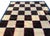 Textile Handmade Reversible Cotton Vegetable Dyed Cream, Brown and Blue Checker Board Area Rug-8'x8' For Sale - Image 7 of 12