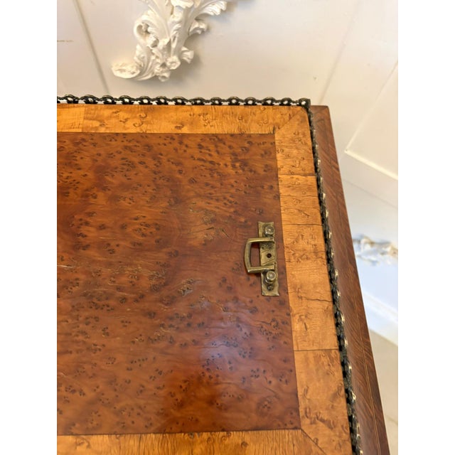 Brown Antique French Walnut Planter Table, 1860 For Sale - Image 8 of 16