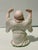 1960s Porcelain Laughing Buddha Figurine, Hand-Painted Hotei Figure For Sale - Image 4 of 7