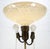 Metal Adjustable Height Heavy Brass Tripod Base Claw Feet Antique Floor Lamp For Sale - Image 7 of 17