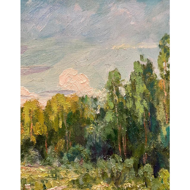 Georgij Moroz, Flowery Meadow, 2000, Oil Painting For Sale - Image 8 of 9