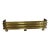Antique Brass Regency Fireplace Fender For Sale