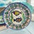 Late 20th Century Hand-Painted Mexican Talavero Fish Plates - Set of 4 For Sale - Image 5 of 8