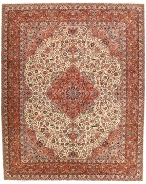 Pasargad Sino Tabriz Silk & Wool Rug - 8′ × 10′