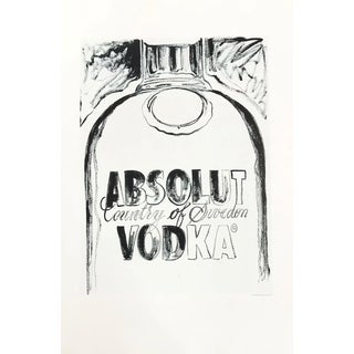 1999 Andy Warhol Print Pop Art Absolut Vodka 7 For Sale
