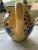 Chinoiserie Vintage Blue and Yellow Chinoiserie Pitcher or Jug For Sale - Image 3 of 7