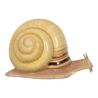 Rare Large Sergio Bustamante Signed/Numbered Snail Sculpture For Sale