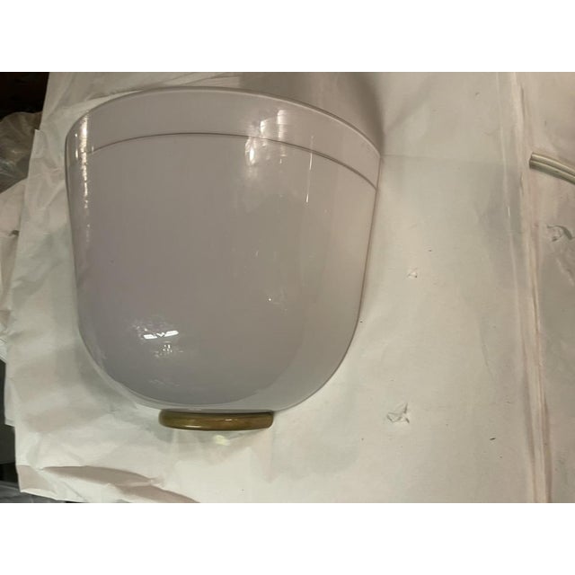 Pair of Murano Glass Wall Sconces by De Majo, Italy Elegant pair of Italian wall sconces produced by the renowned Murano...