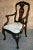 Carved Mahogany Armchair Antique Queen Anne Georgian Shell Motif Accent For Sale - Image 9 of 13