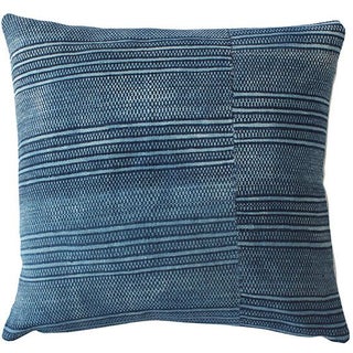 Vintage Indigo Kilim Pillow For Sale