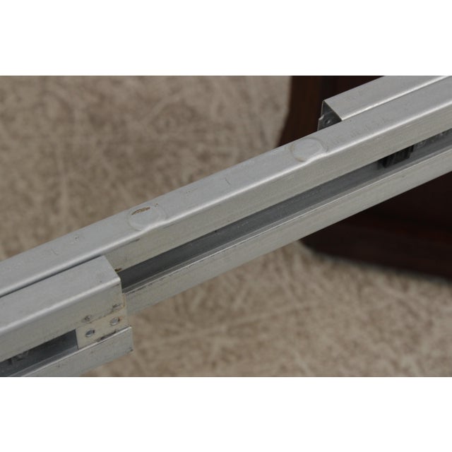 Stickley Mission Oak Large Round Dining Room Table For Sale - Image 11 of 18