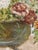 Vintage Folk Art Floral Still Life Oil on Board For Sale - Image 9 of 18