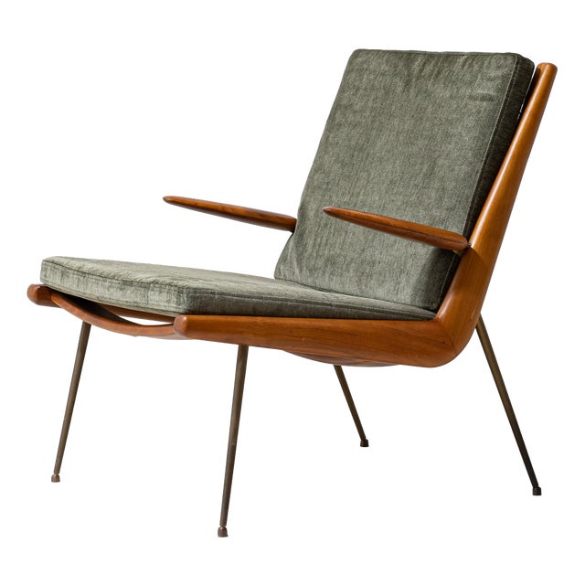 Boomerang Lounge Chair by Peter Hvidt & Orla Møgaard-Nielsen, 1990s For Sale