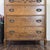Victorian Antique Tiger Oak Serpentine 5-Drawer Dresser For Sale - Image 3 of 13