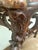 Late 19th Century French Hand Carved Walnut Wall Console With Marble Top For Sale - Image 14 of 15