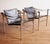 1950s Early Pair of Basculant Chairs Attributed to Le Corbusier, 1950s For Sale - Image 5 of 9