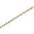 Contemporary 14K Yellow Gold 2 1/2 Cttw Princess-Cut Diamond Link Tennis Bracelet - 7.25" For Sale - Image 3 of 6