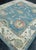 Turkish Blue & Gray Turkish Oushak Rug 8'1" x 9'9" For Sale - Image 3 of 9