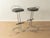 Brown Bauhaus Style Bar Stools, Set of 2 For Sale - Image 8 of 8