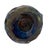 Michele Luzoro c.1997 Signed French Artist Michelle Luzoro Art Nouveau Glass Set Vase and Lamp Topper For Sale - Image 4 of 10