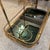 Vintage Brass and Smoked Glass Rolling Bar Cart For Sale In New York - Image 6 of 10