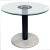 Italian Modern Coffee Table in Green Glass, Black Metal and Grey Stone, 1980s For Sale - Image 12 of 12