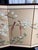 Ivory Hand‑Painted Magnolia & Long‑Tailed Birds Panel — 48" Asian Decorative Art With Calligraphy For Sale - Image 8 of 13