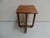 Wood Art Deco Amsterdam School Oak Side Table, 1890s For Sale - Image 7 of 11