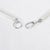 Signed Modern Christofle 38" Sterling Silver Rope Length Link Necklace For Sale - Image 14 of 15