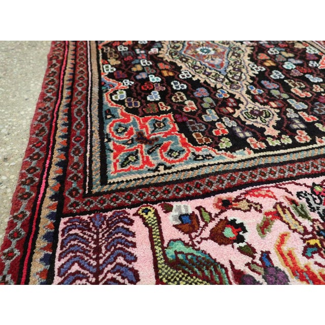 Vintage Persian Hamadan Rug – Size: 2' 5" X 3' 10" For Sale - Image 4 of 8